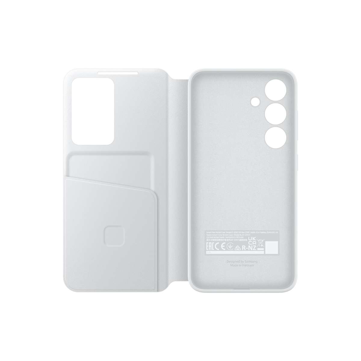 Samsung Galaxy S24 Smart View Wallet Case  White
