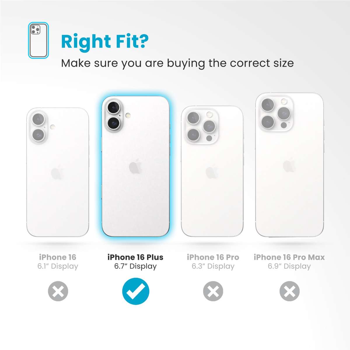 Apple iPhone 16 Plus Speck Candyshell Grip MagSafe Case  Black