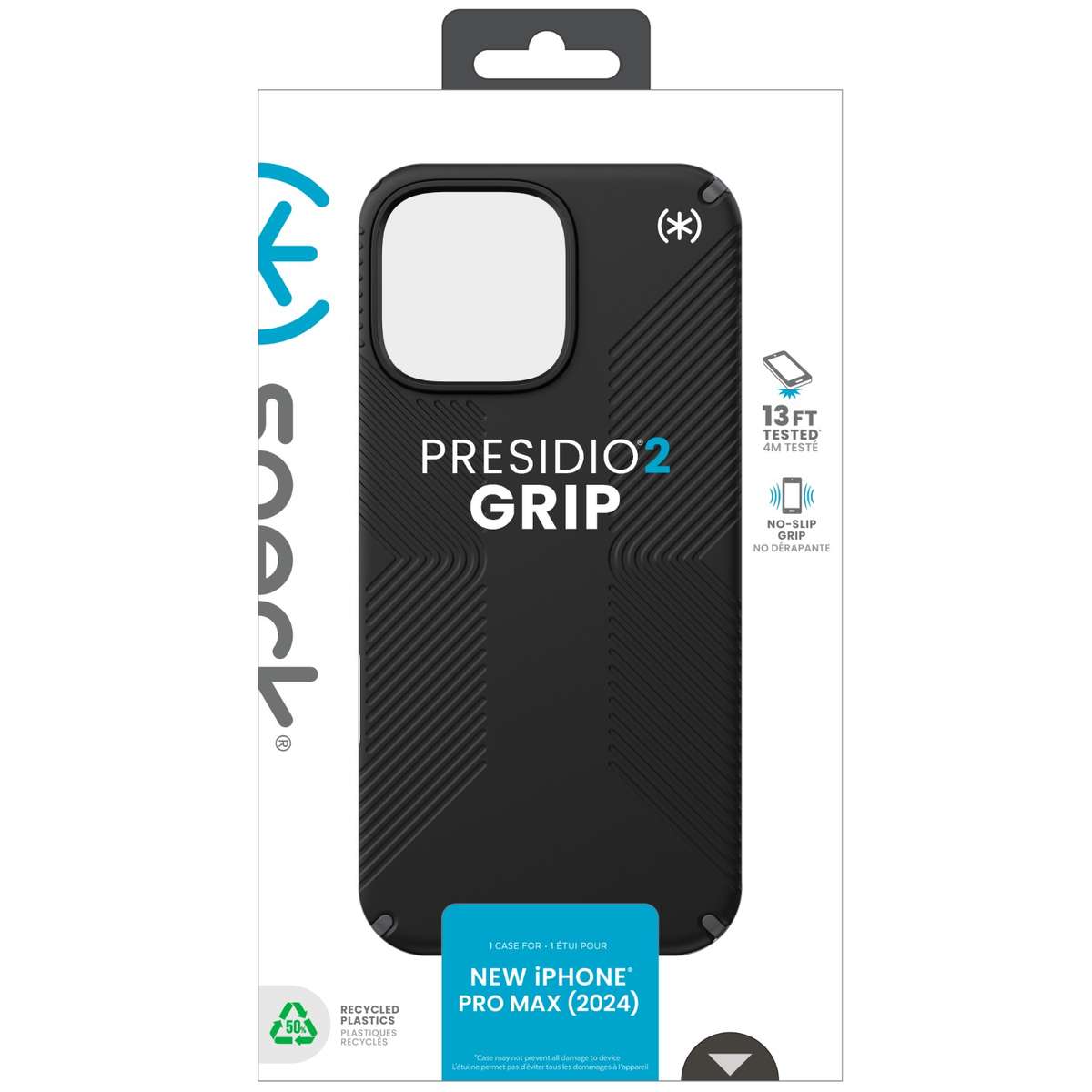 Apple iPhone 16 Pro Max Speck Presidio2 Grip Case  Black
