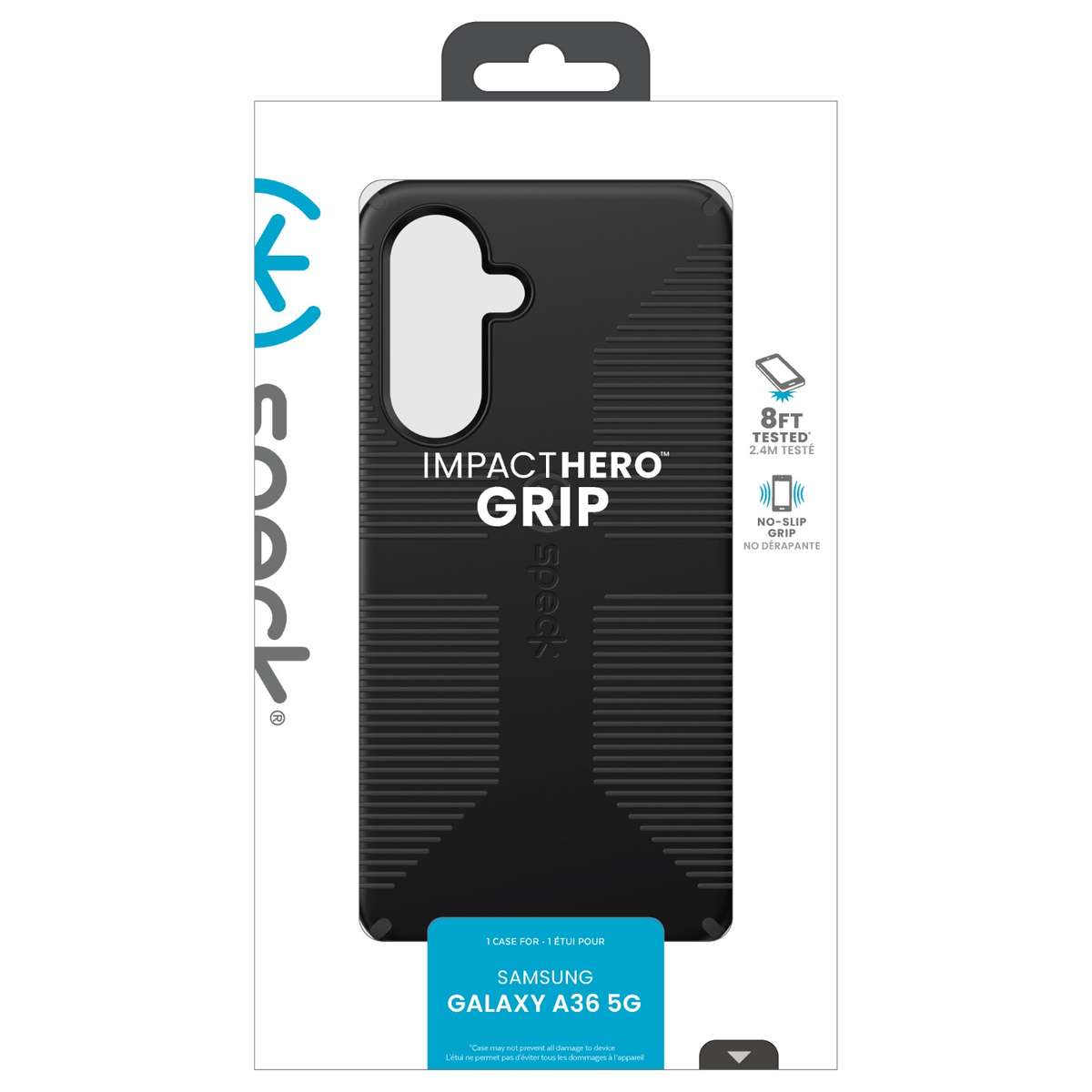 Samsung Galaxy A36 5G/A56 Speck IMPACTHERO Grip Case - Black