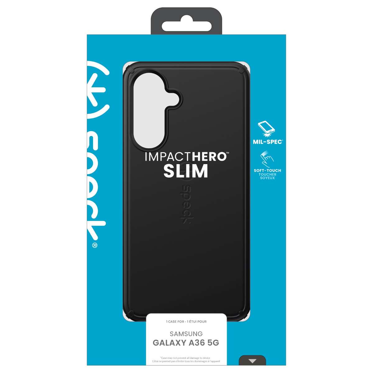 Samsung Galaxy A36 5G/A56 Speck IMPACTHERO Slim Case - Black