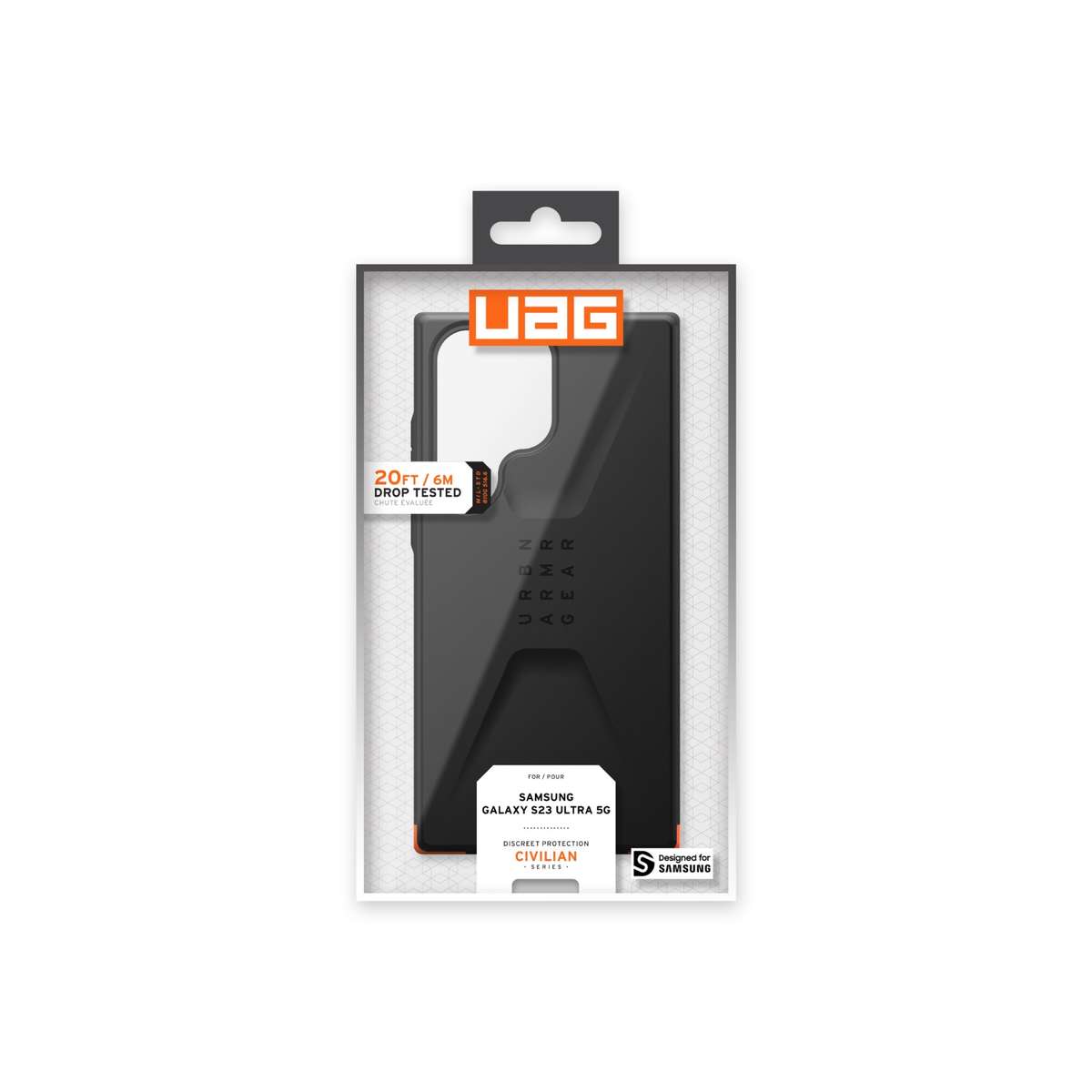 Samsung Galaxy S23 Ultra UAG Civilian Case  Black