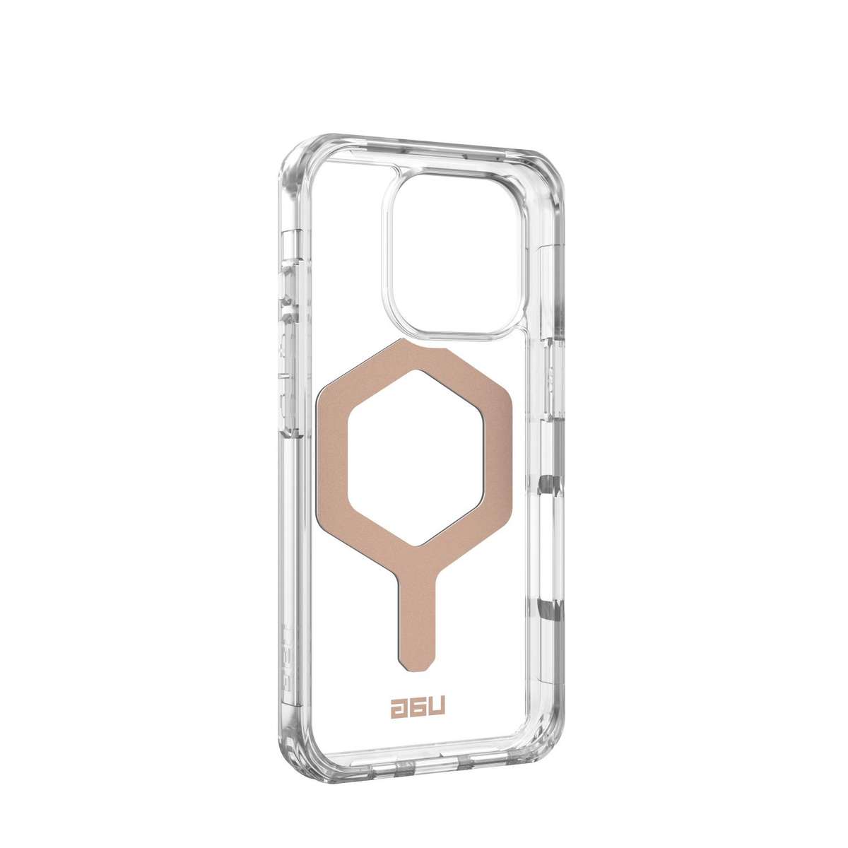 Apple iPhone 16 Pro UAG Plyo MagSafe Case  Ice & Rose Gold