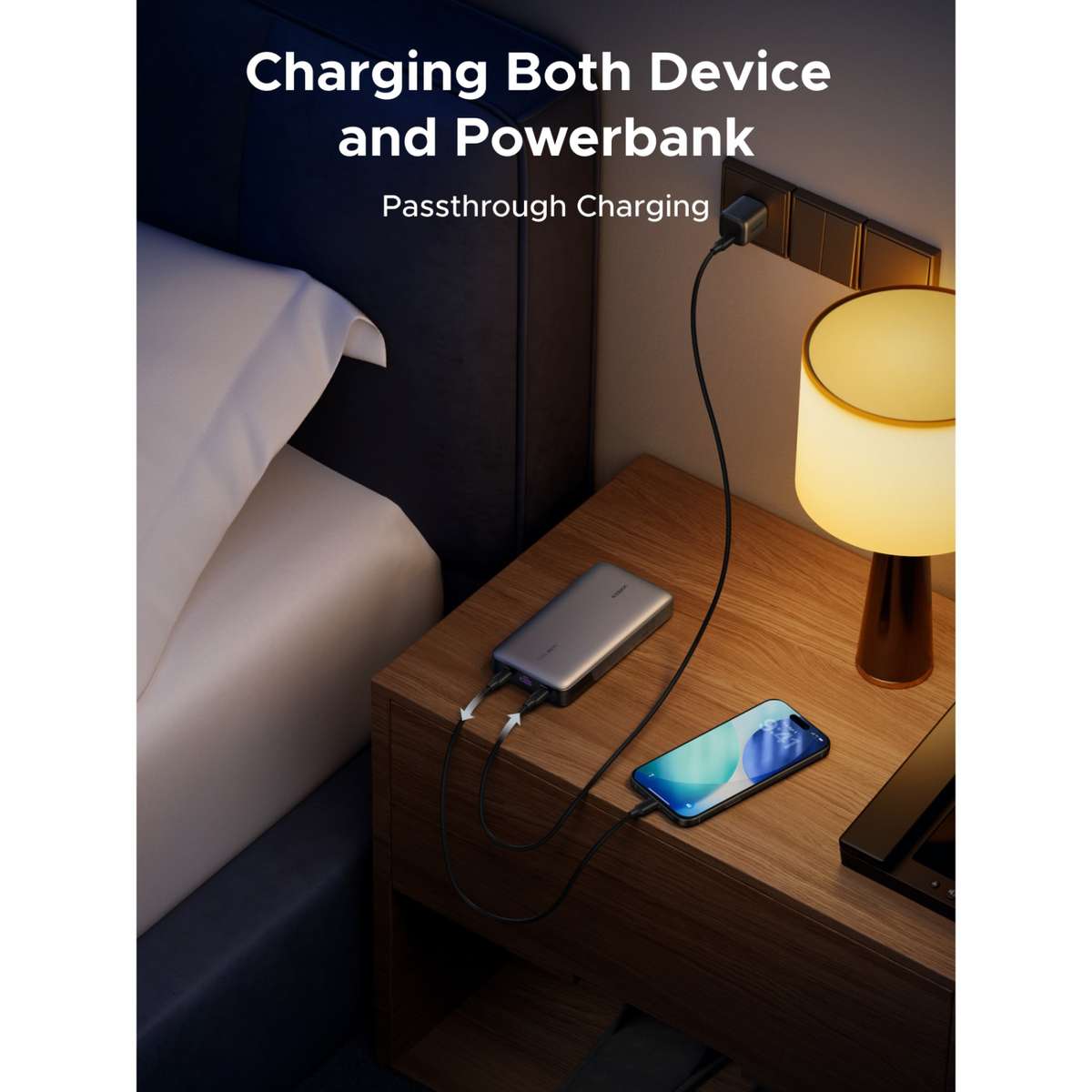 UGREEN 25000mAh PD Power Bank - 145W - Grey