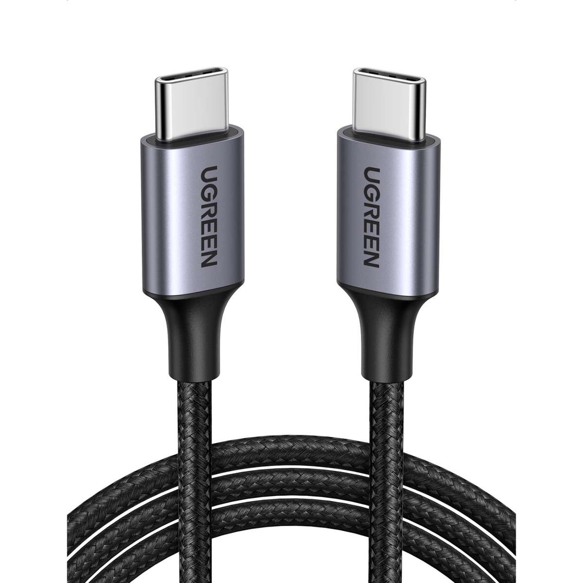 UGREEN 60W Type C To Type C Cable - 2m Black