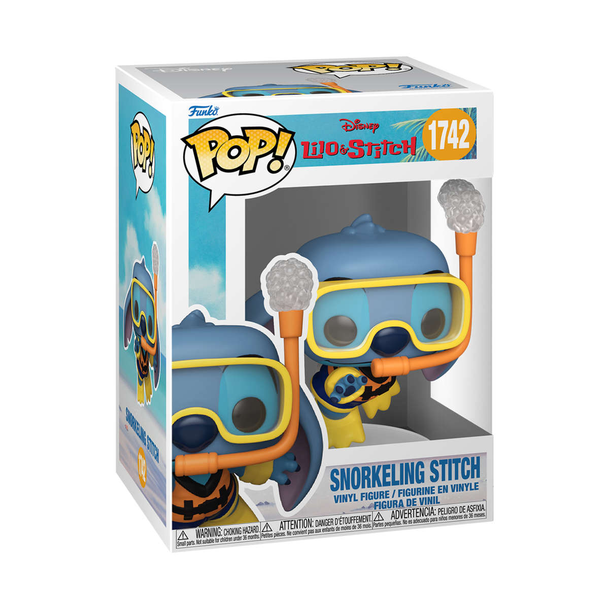 Snorkeling Stitch - Lilo & Stitch Funko Pop Figure #1742