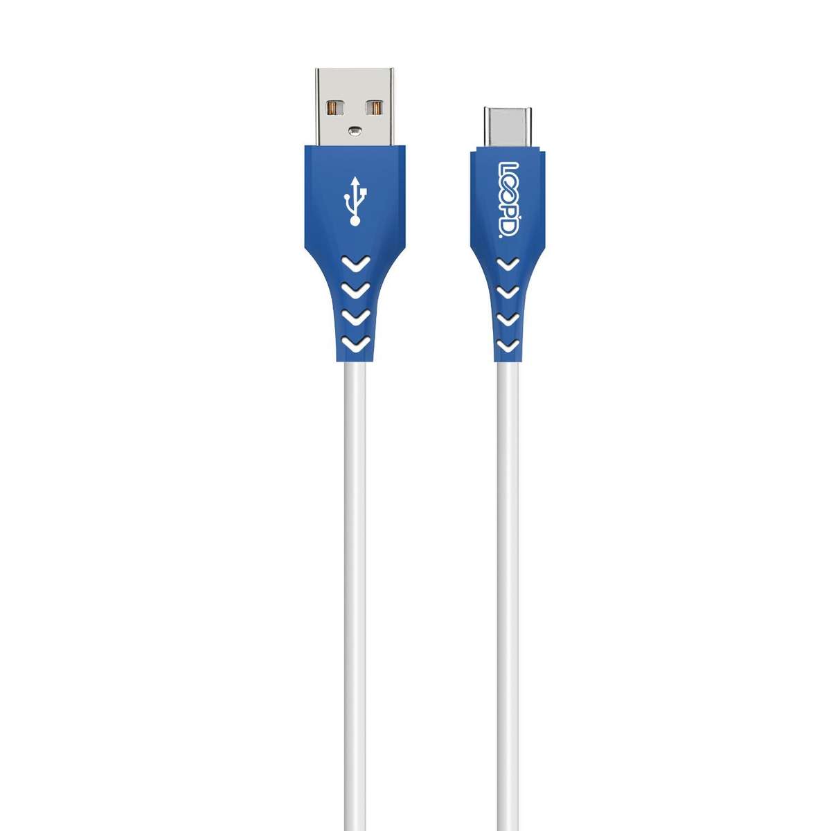 Loopd 15W USB to Type C Cable - 1.2m White