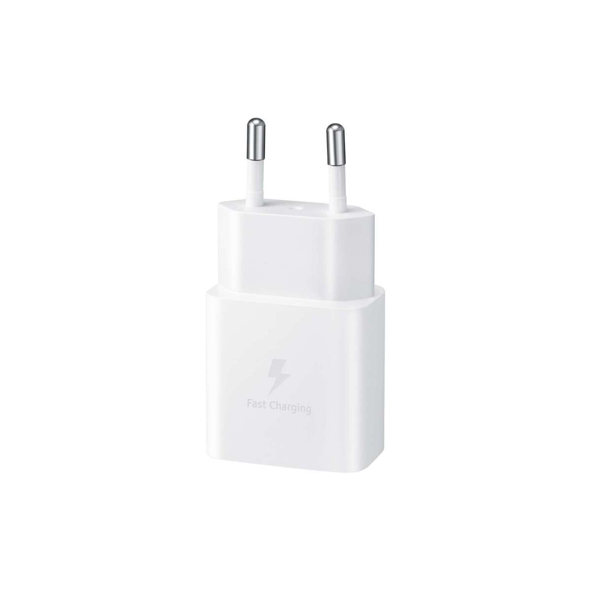 15W Samsung Wall Charger with Type-C Cable - 1-Port White