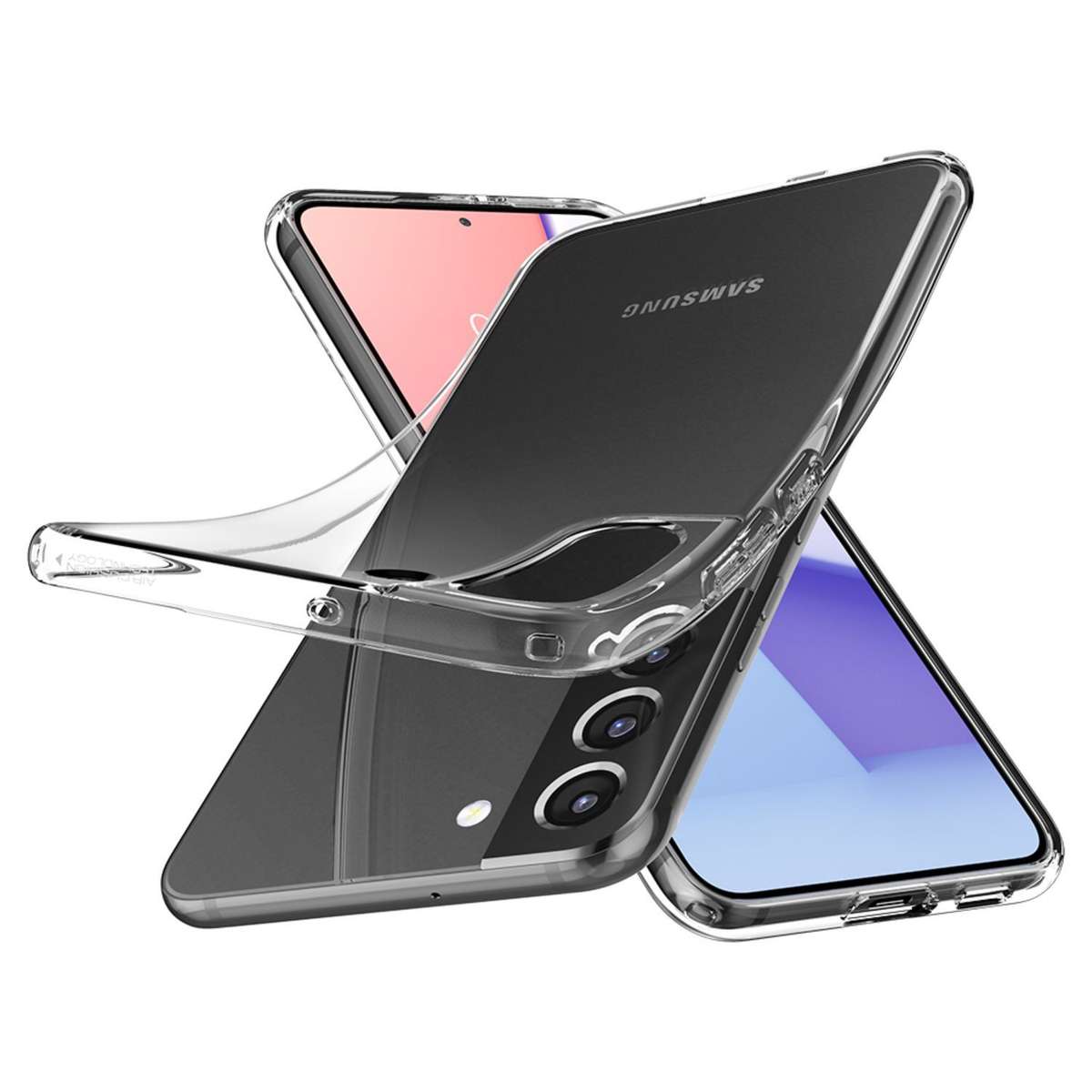 Samsung Galaxy S22 5G Case - Spigen Crystal Flex Cover - Clear
