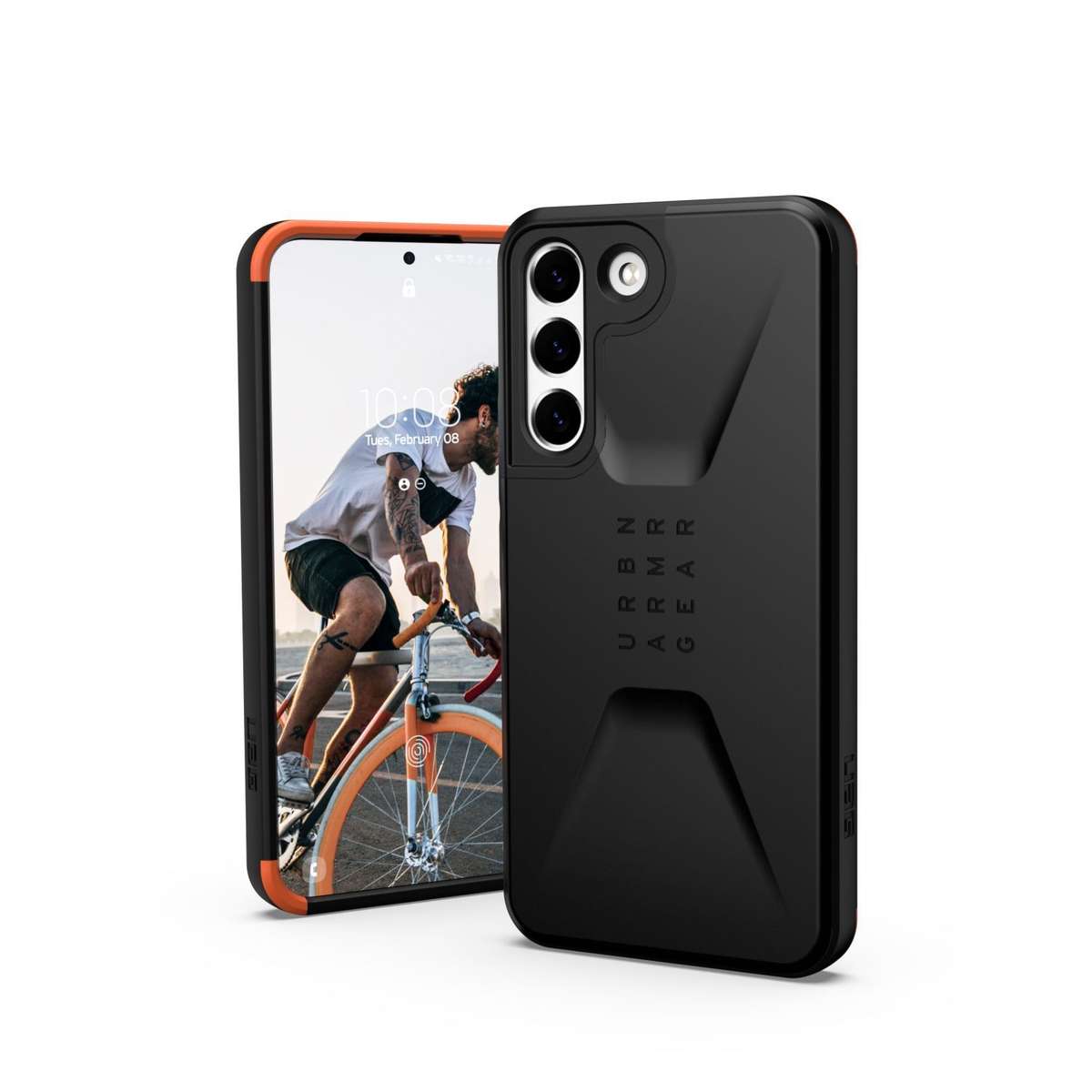 Samsung Galaxy S22 5G UAG Civilian Case  Black