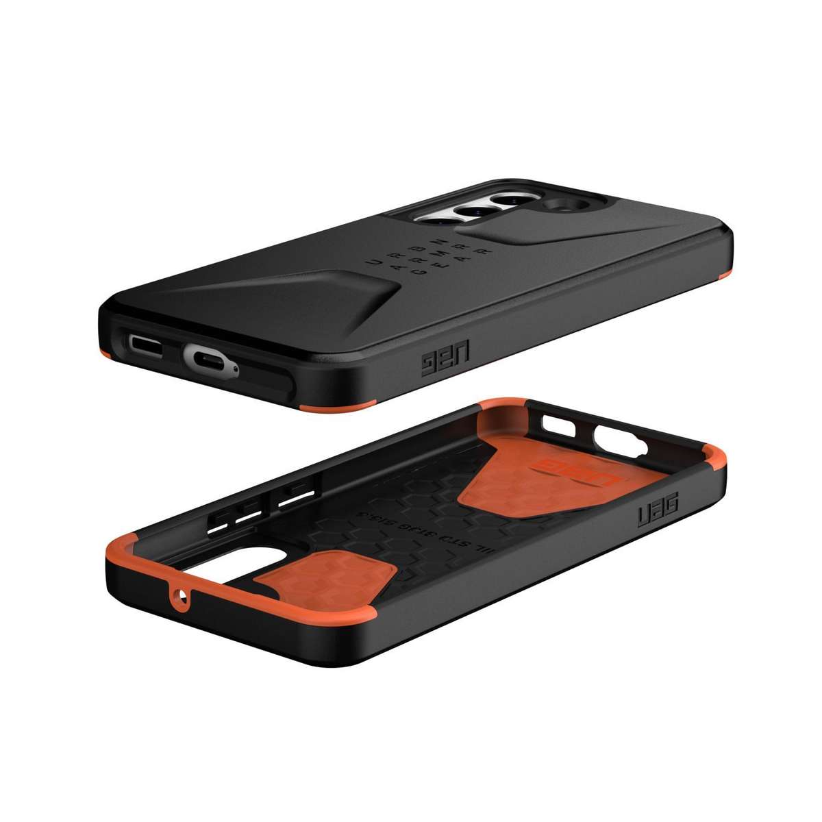 Samsung Galaxy S22 5G UAG Civilian Case  Black