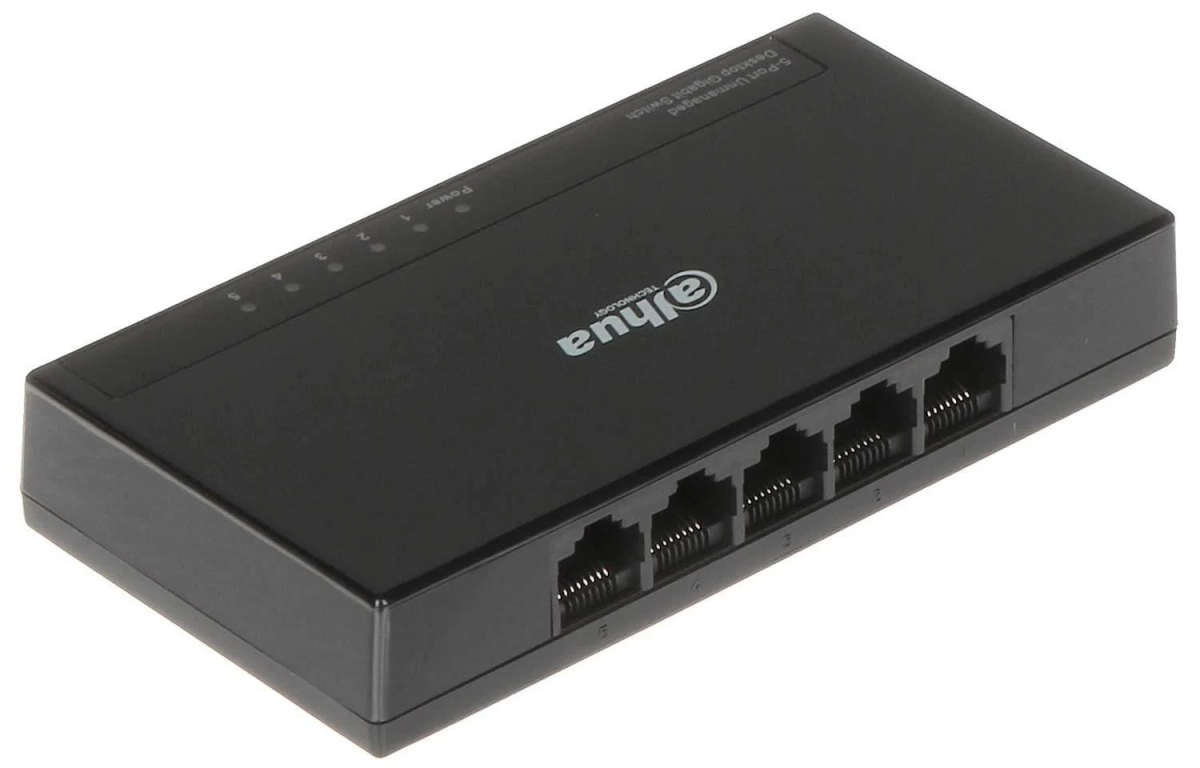 Dahua 5-Port Desktop Gigabit Ethernet Switch