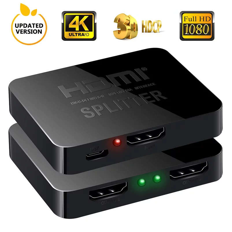4K HDMI Splitter 1x2