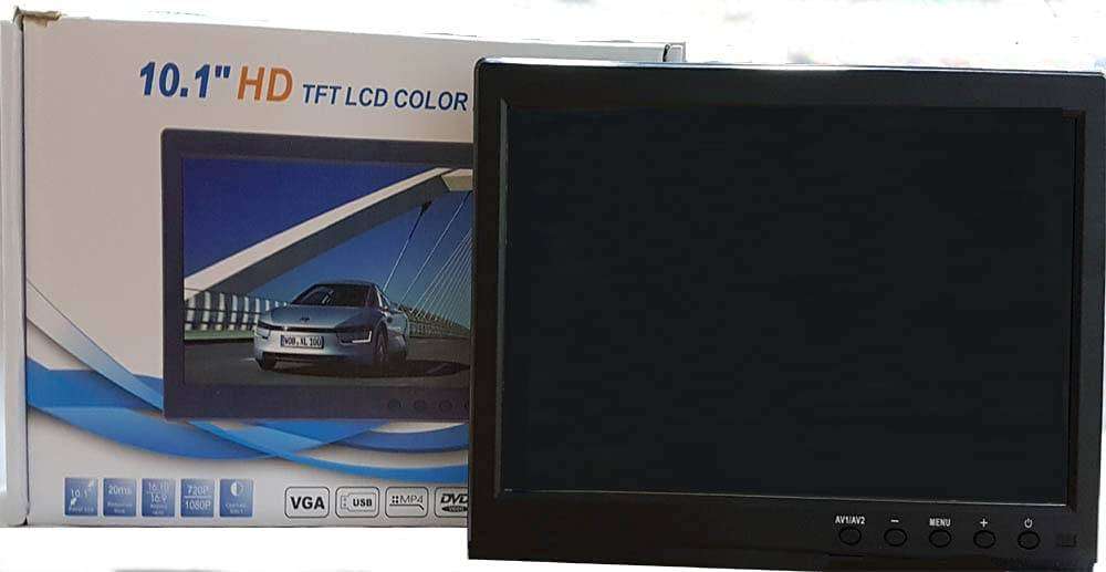 10.1" HD LCD Color Monitor