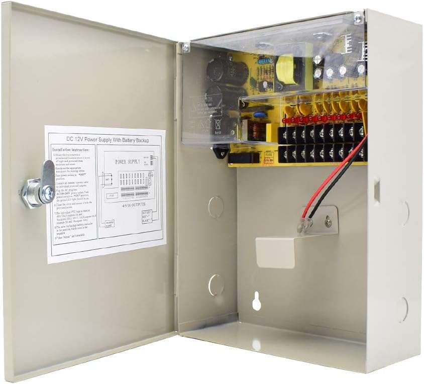 10AMP 9Way Fused Power Supply