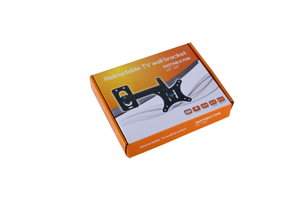 TV Retractable Wall Bracket 10"-26" Support MAX 10kg