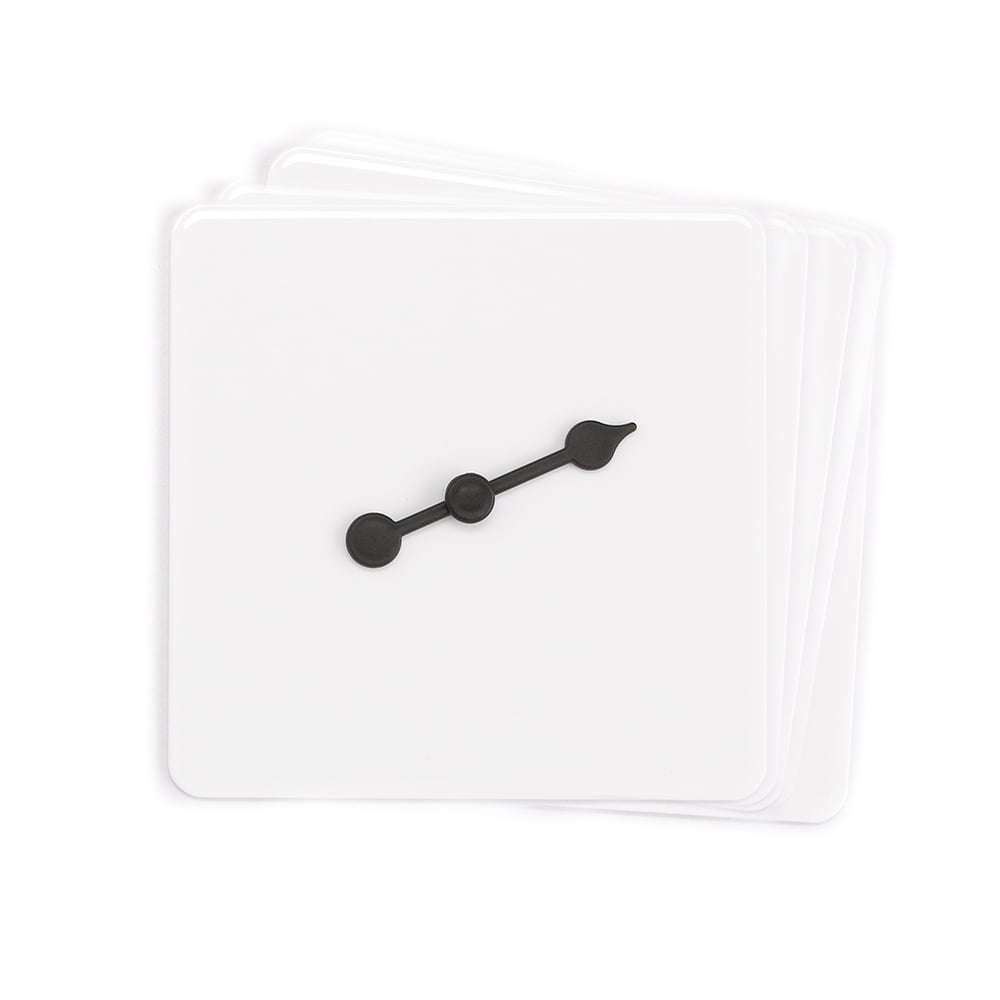 EDX Education - Blank Spinners - DIY Learning Game Spinners - 5pcs