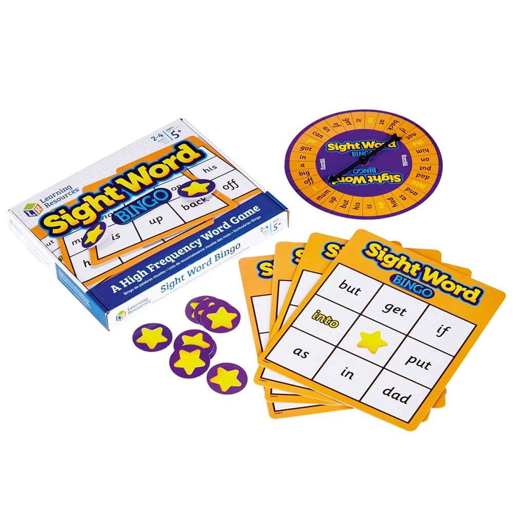 Learning Resources - Sight Word Bingo
