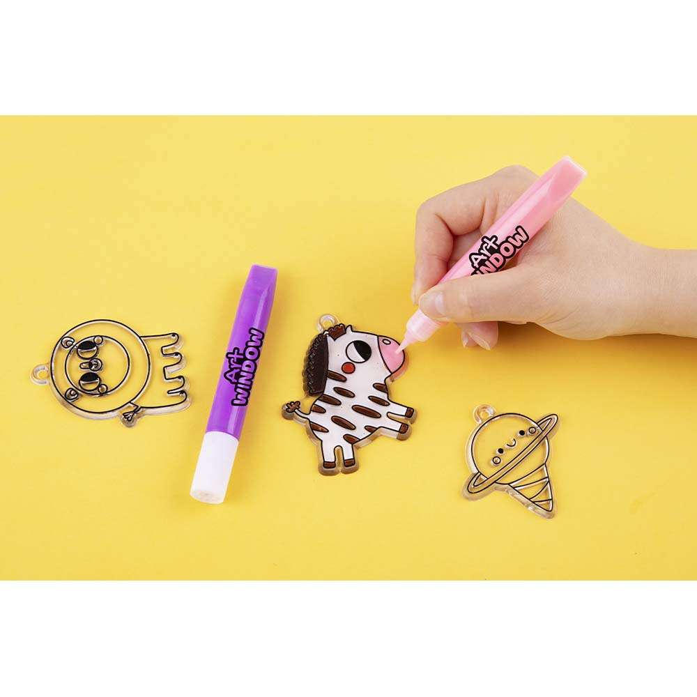 TookyToy - Window Art Kit Animal World