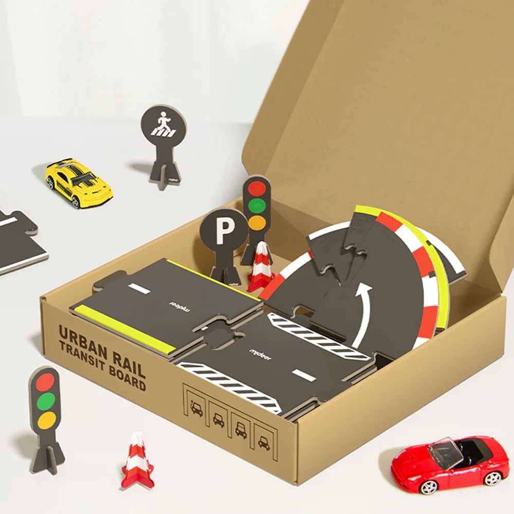 Mideer - Urban Road Puzzle Play Set