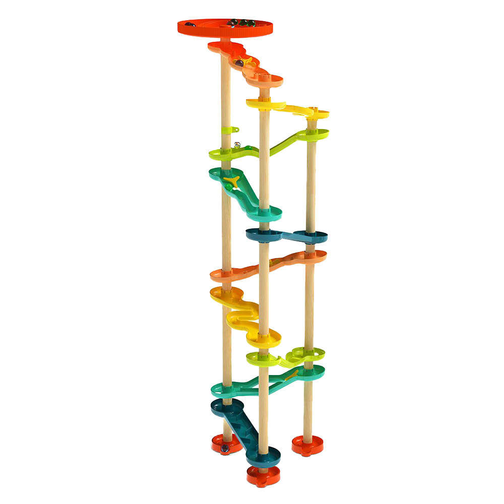 TopBright - 10-Track Marble Run - 47 Pieces