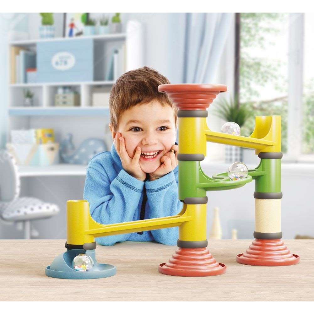 Quercetti - Eco-Friendly Junior Marble Run Toy