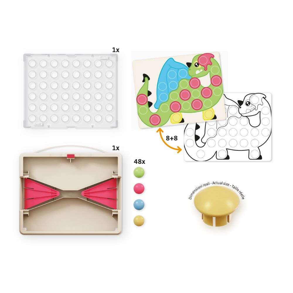 Quercetti - Fantacolor Junior-Linea Play Eco +