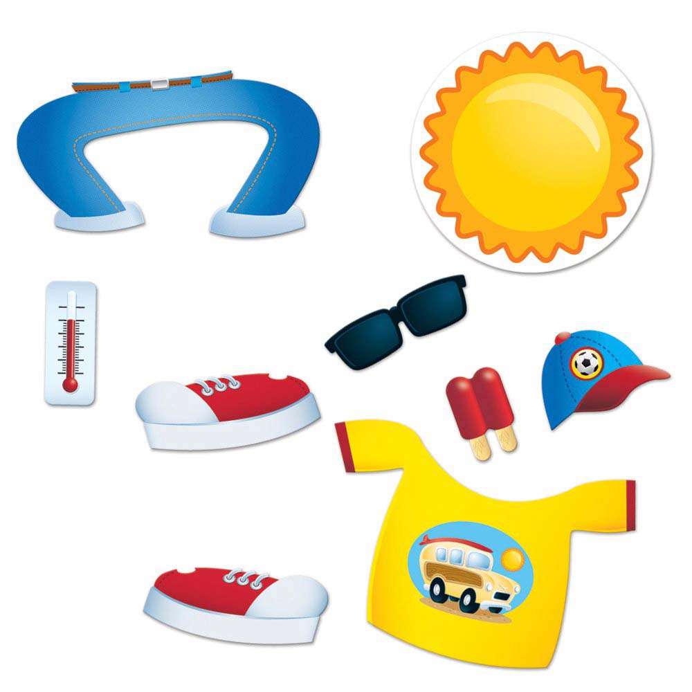 Learning Resources - Funky Monkey Forecast Magnetic Daily Weather Calendar