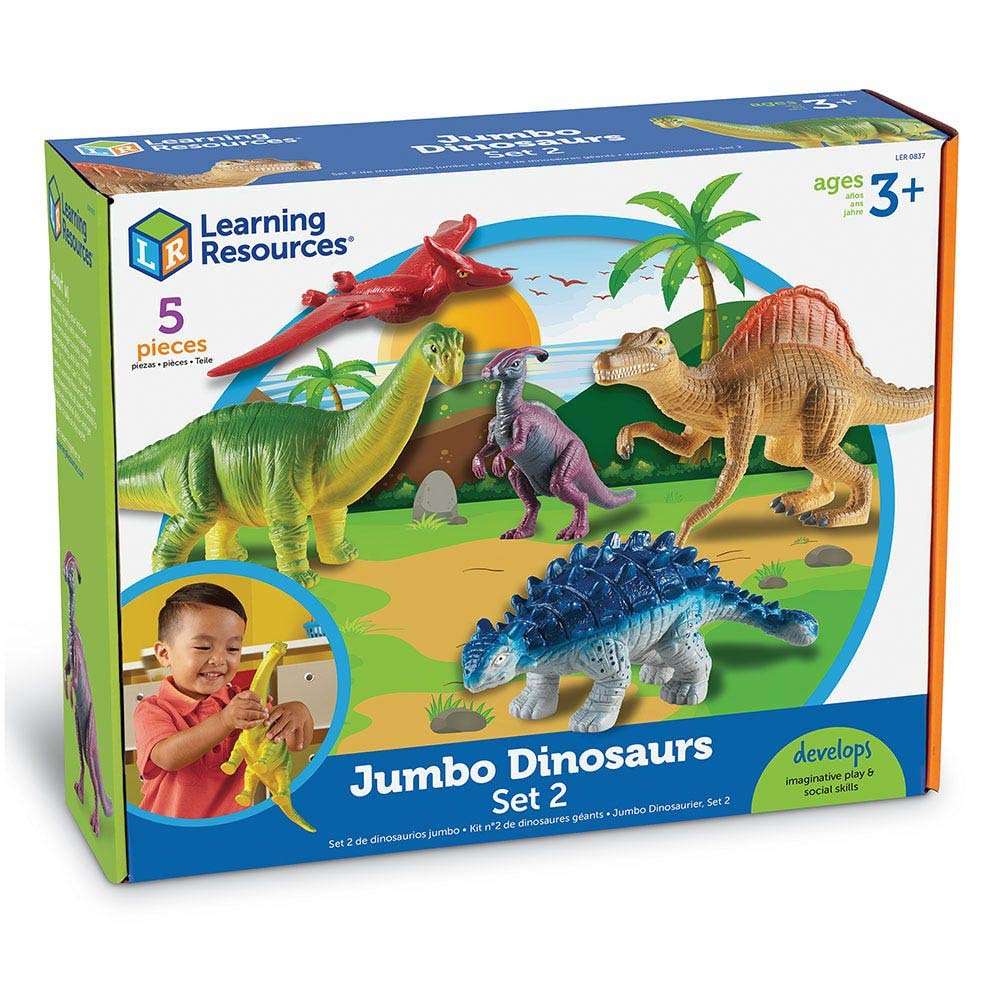 Learning Resources - Jumbo Dinosaurs Set 2