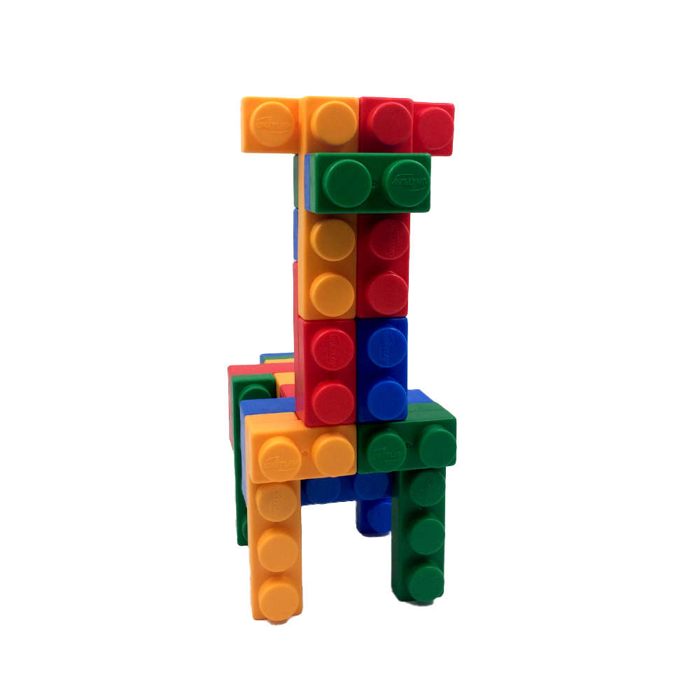 Greenbean - Jumbo Soft Blocks - Mixed - 36pcs - Box