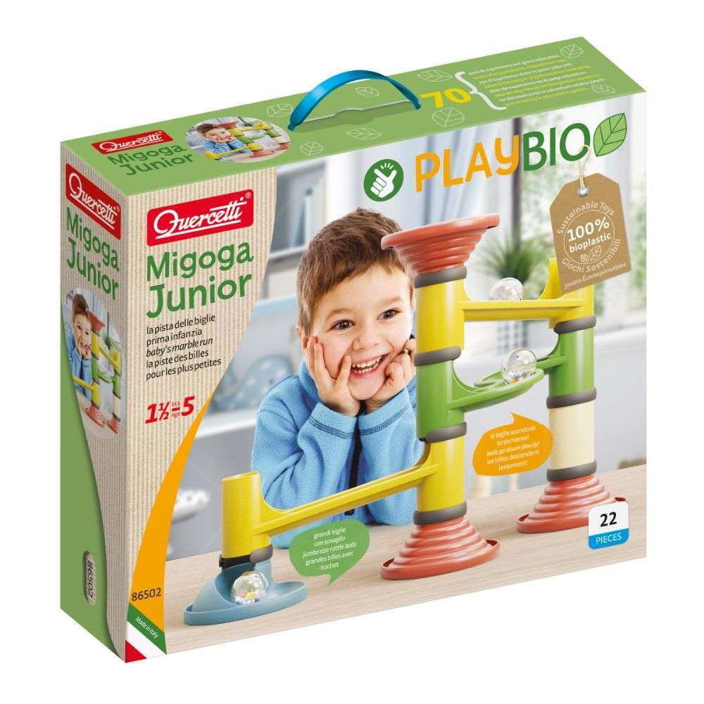 Quercetti - Eco-Friendly Junior Marble Run Toy