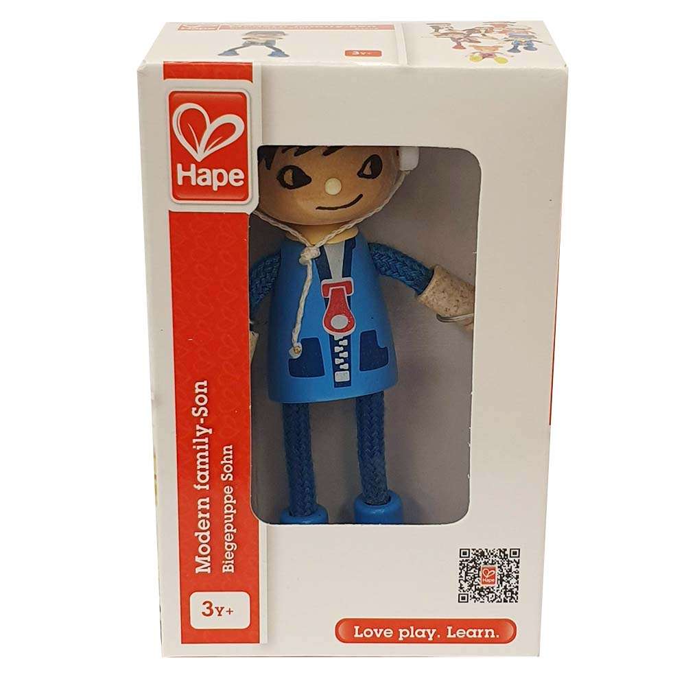 Hape - Wooden Doll Figurine - Son
