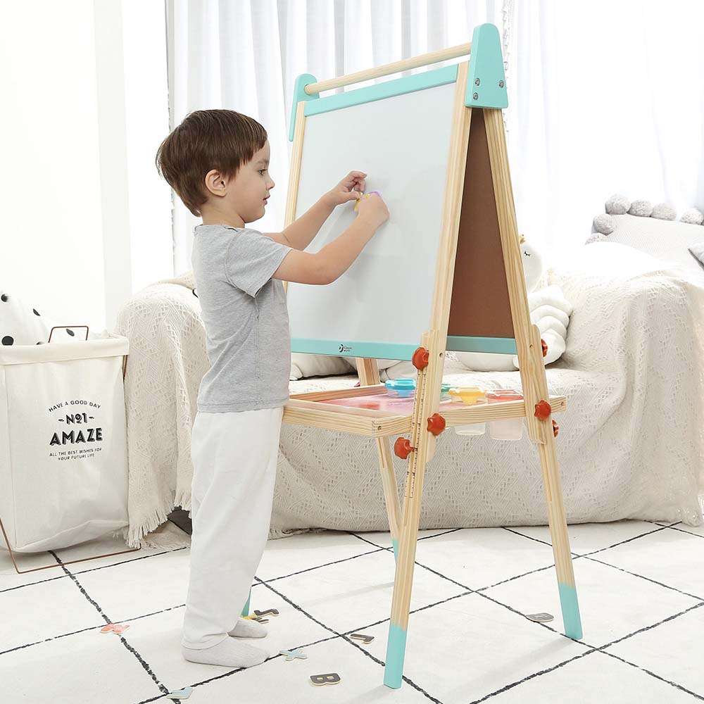 Classic World - Multi-Functional Art Easel & Blackboard - 54 x 45 x 113cm