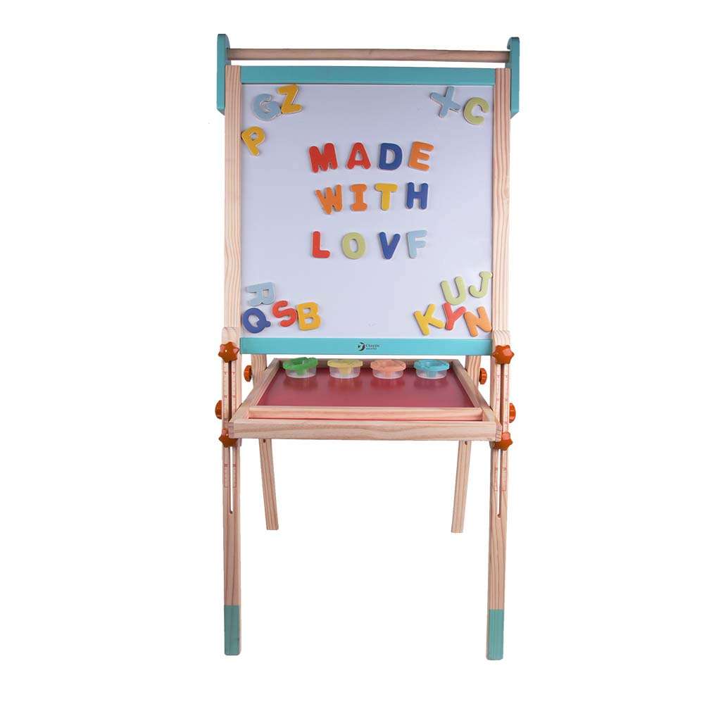 Classic World - Multi-Functional Art Easel & Blackboard - 54 x 45 x 113cm