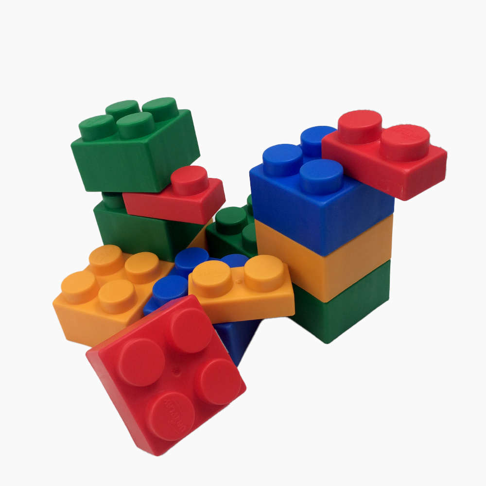 Greenbean - Jumbo Soft Blocks - Mixed - 36pcs - Box