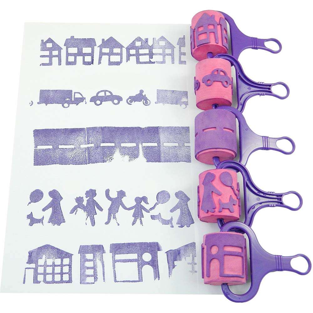 Anthony Peters - Picture Rollers - Town - 5pcs