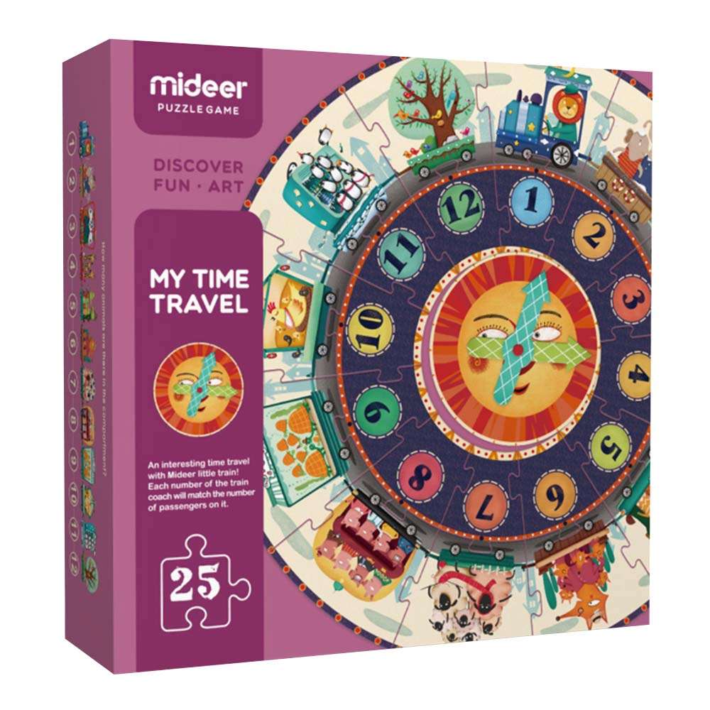 Mideer - Puzzle - My Time Travel - 25pcs