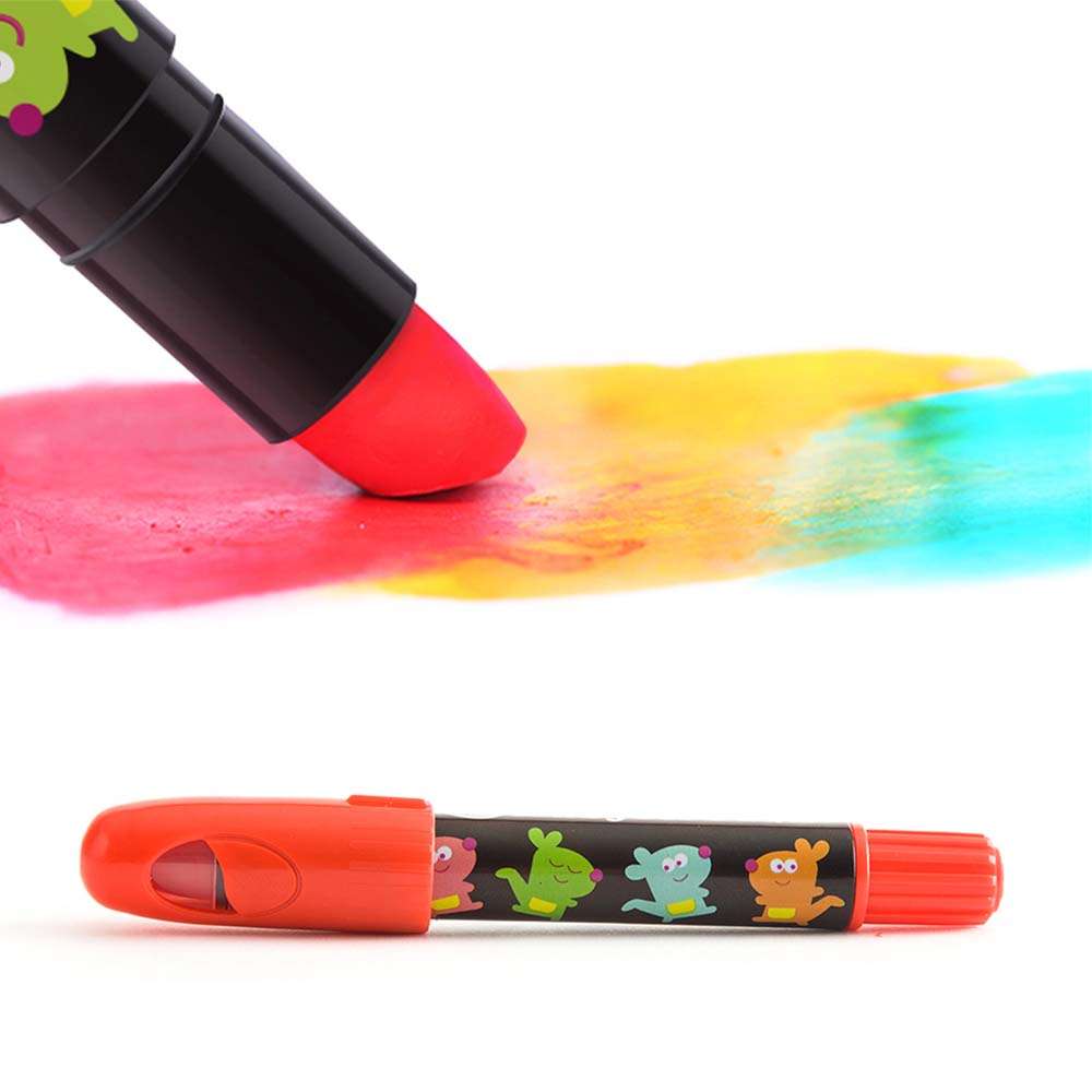 Jar Meló - Wax Crayons Washable - 24 Colours