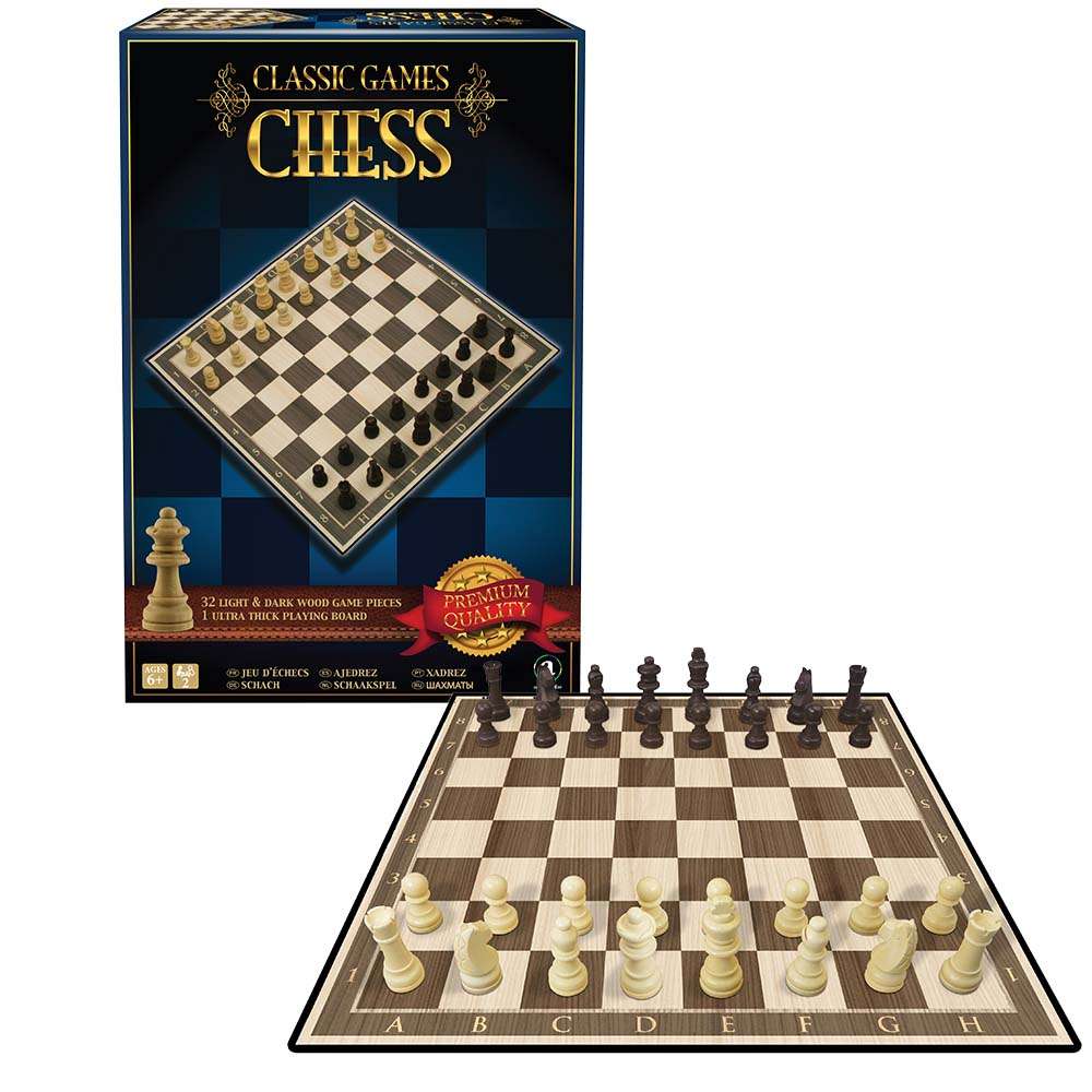 Ambassador - Classic Games - Wooden Chess Set