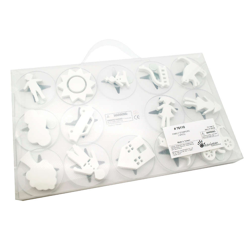 EDX Education - Paint Stamp Family 14pc