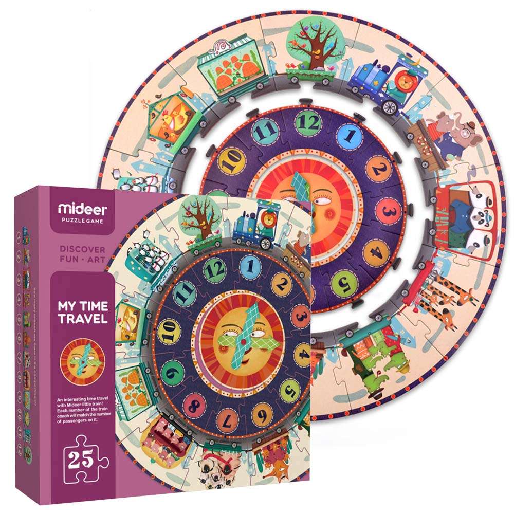 Mideer - Puzzle - My Time Travel - 25pcs