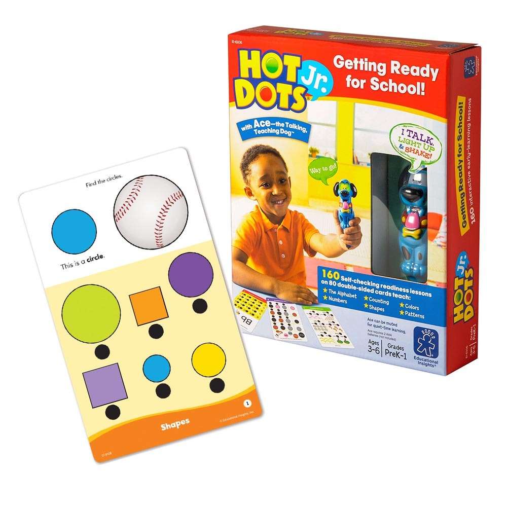 Educational Insights - Hot Dots® Jr. Getting Ready for School
