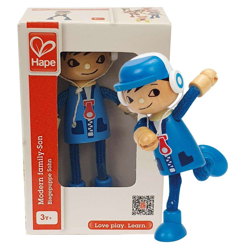Hape - Wooden Doll Figurine - Son