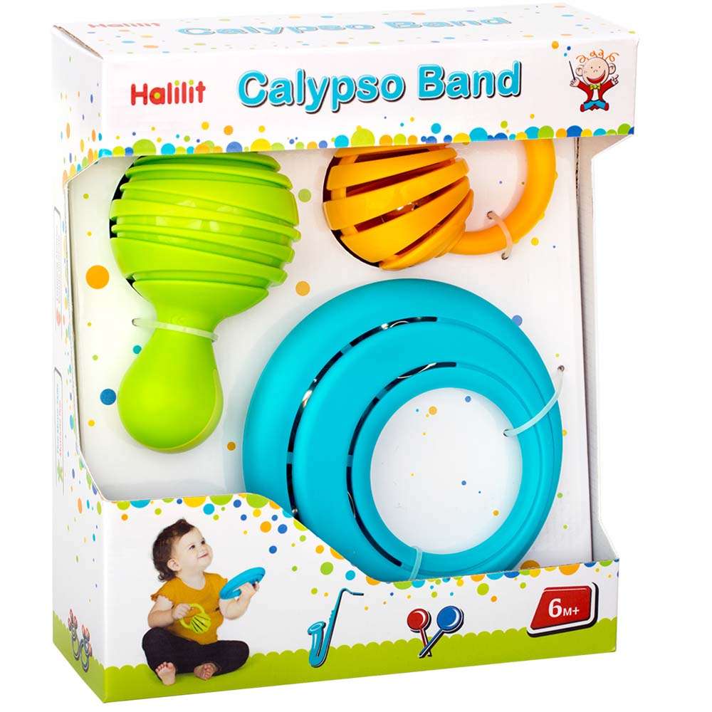 Halilit - Music Instrument for Babies & Toddlers - Calypso Band Set of 3