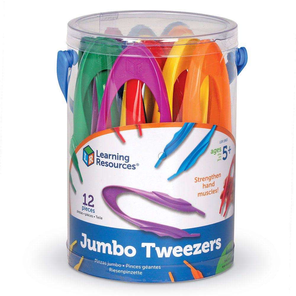 Learning Resources - Jumbo Tweezer Set of 12