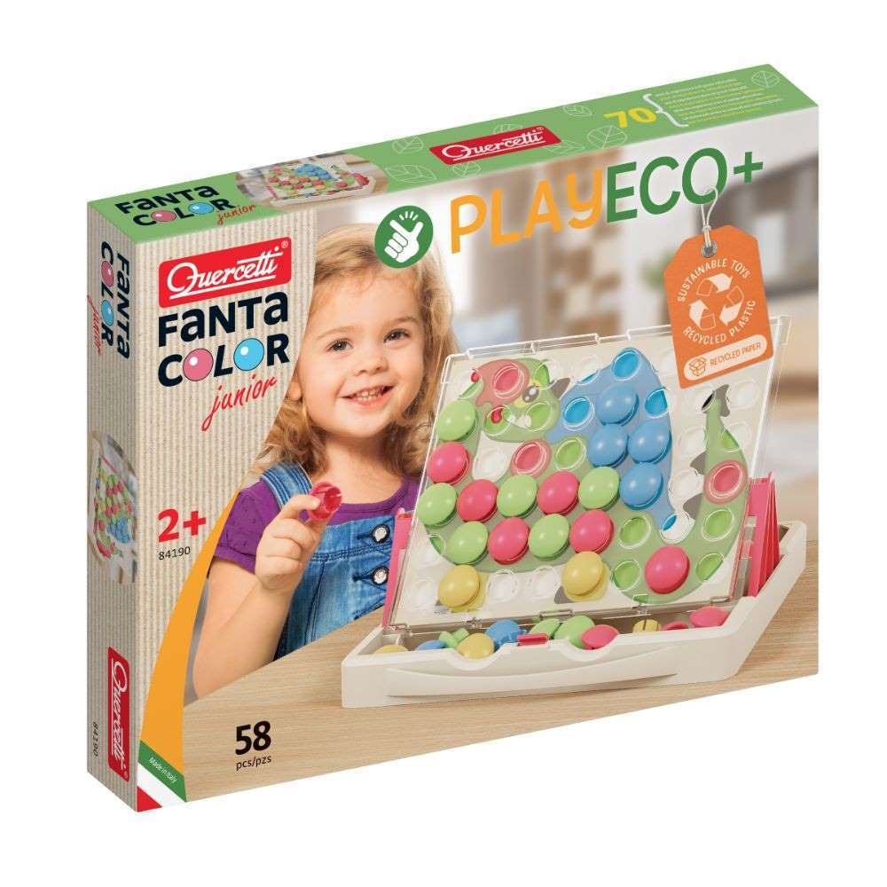 Quercetti - Fantacolor Junior-Linea Play Eco +