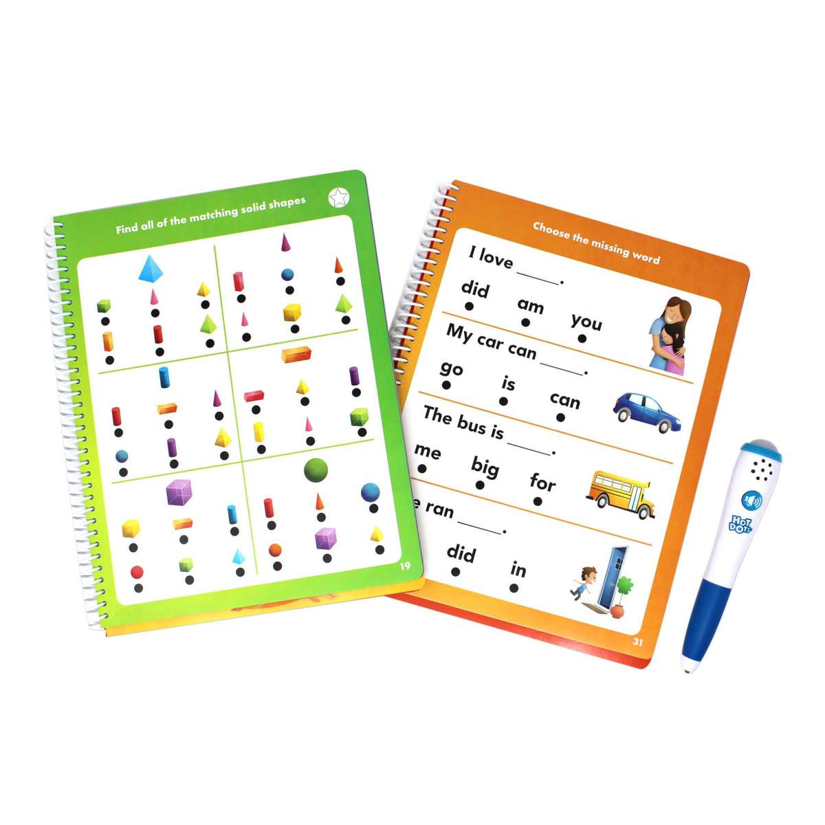 Educational Insights - Hot Dots® Learn at Home Reading & Maths Set 1