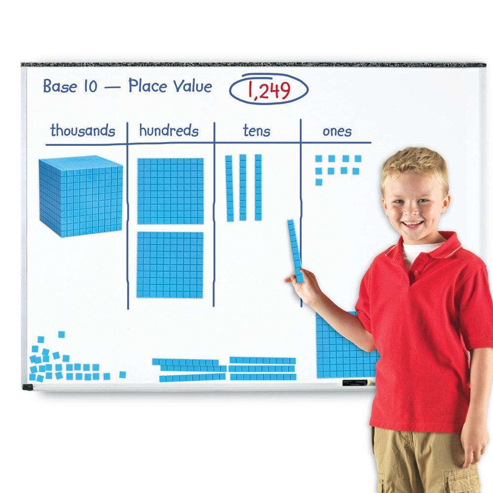 Learning Resources - Giant Magnetic Base Ten Set: Classroom Maths Resources
