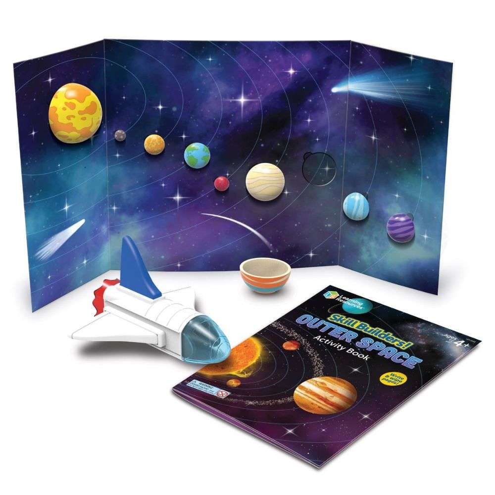 Learning Resources - Skill Builders! Outer Space Educational Science Activity Kit