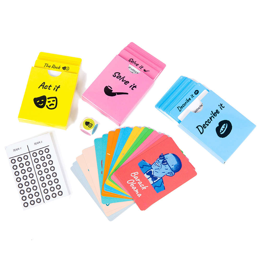 Big Potato Games - Obama Llama - The Rhyming Charades Party Game - 4-20 Players